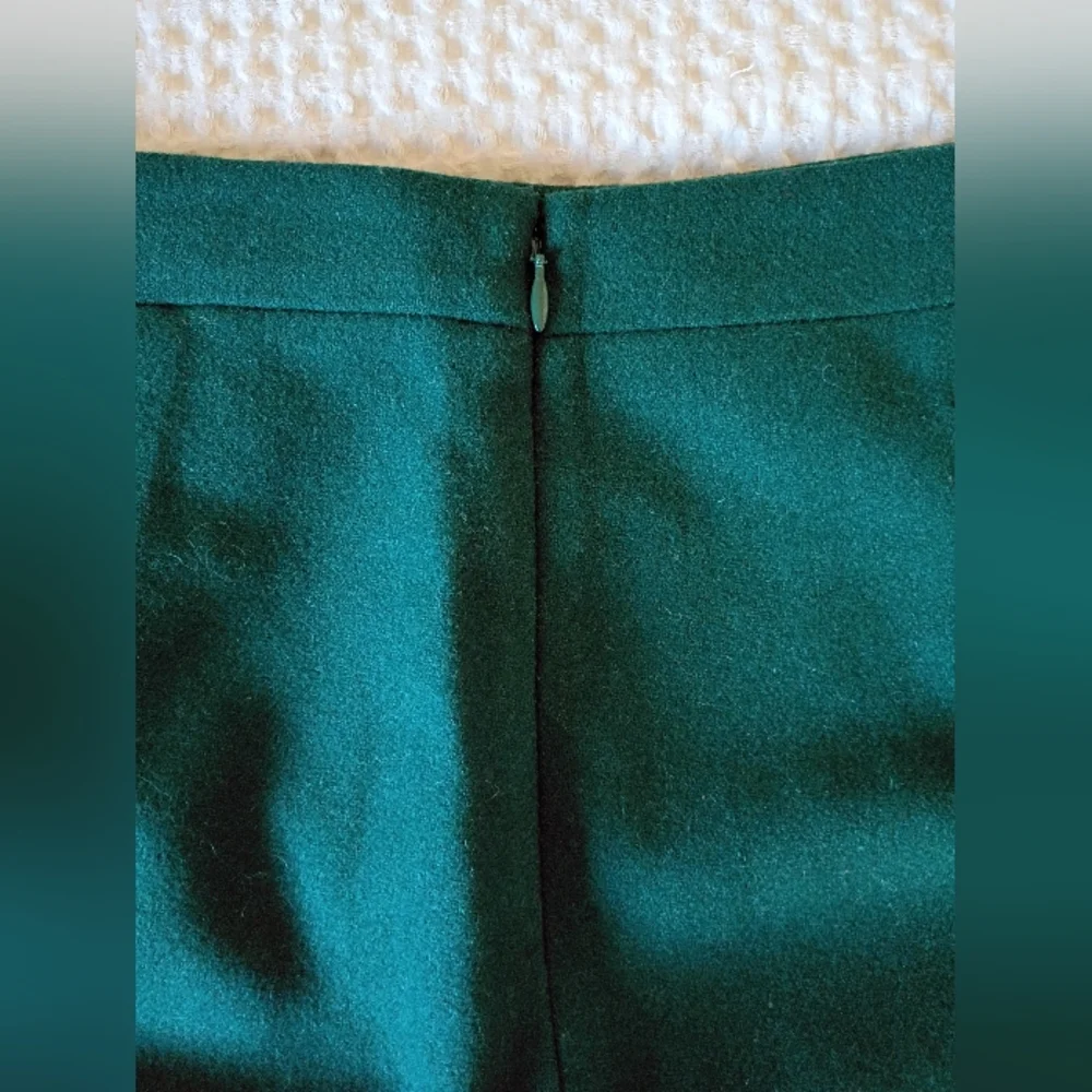 J. Crew Teal Mini Skirt - Picture 4 of 4